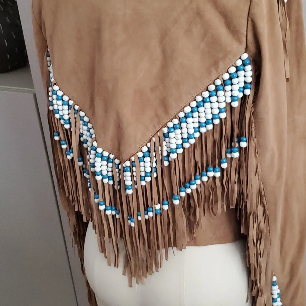 EUC Spell & the Gypsy Collective Hendrix Suede Jacket - Picture 2 of 9